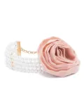 Blumarine floral-appliqué chocker - Neutrals