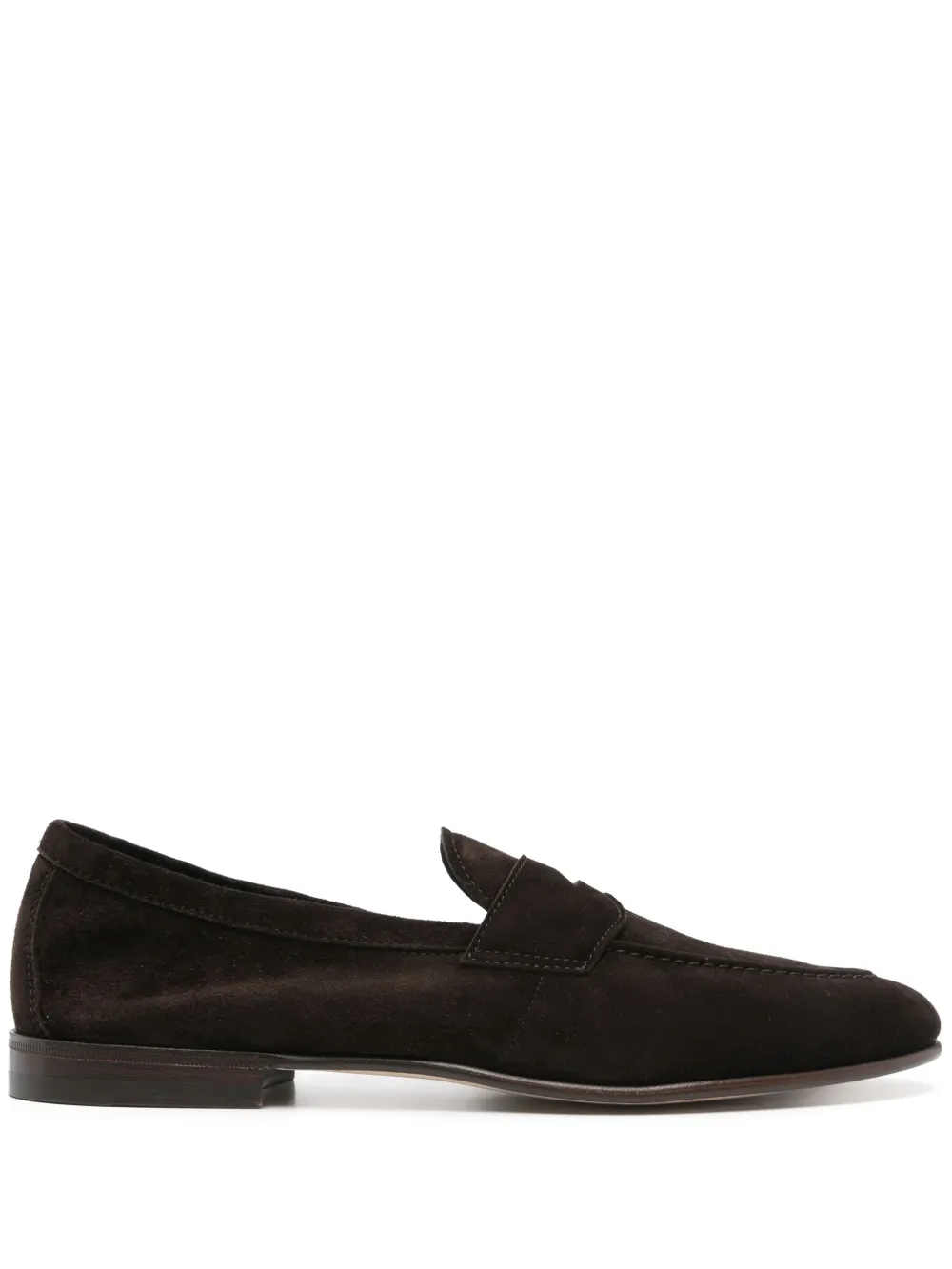 Henderson Baracco suede loafers Brown