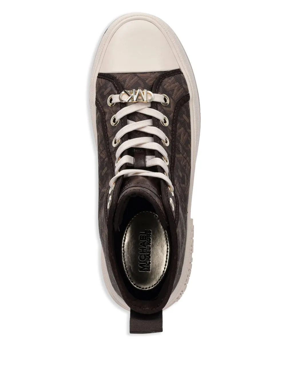 Michael Kors Evy high-top sneakers Brown