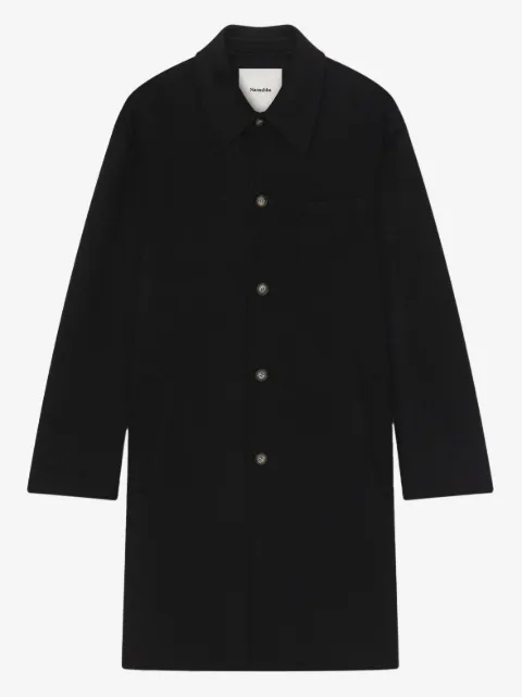 Nanushka Janno button-fastening coat