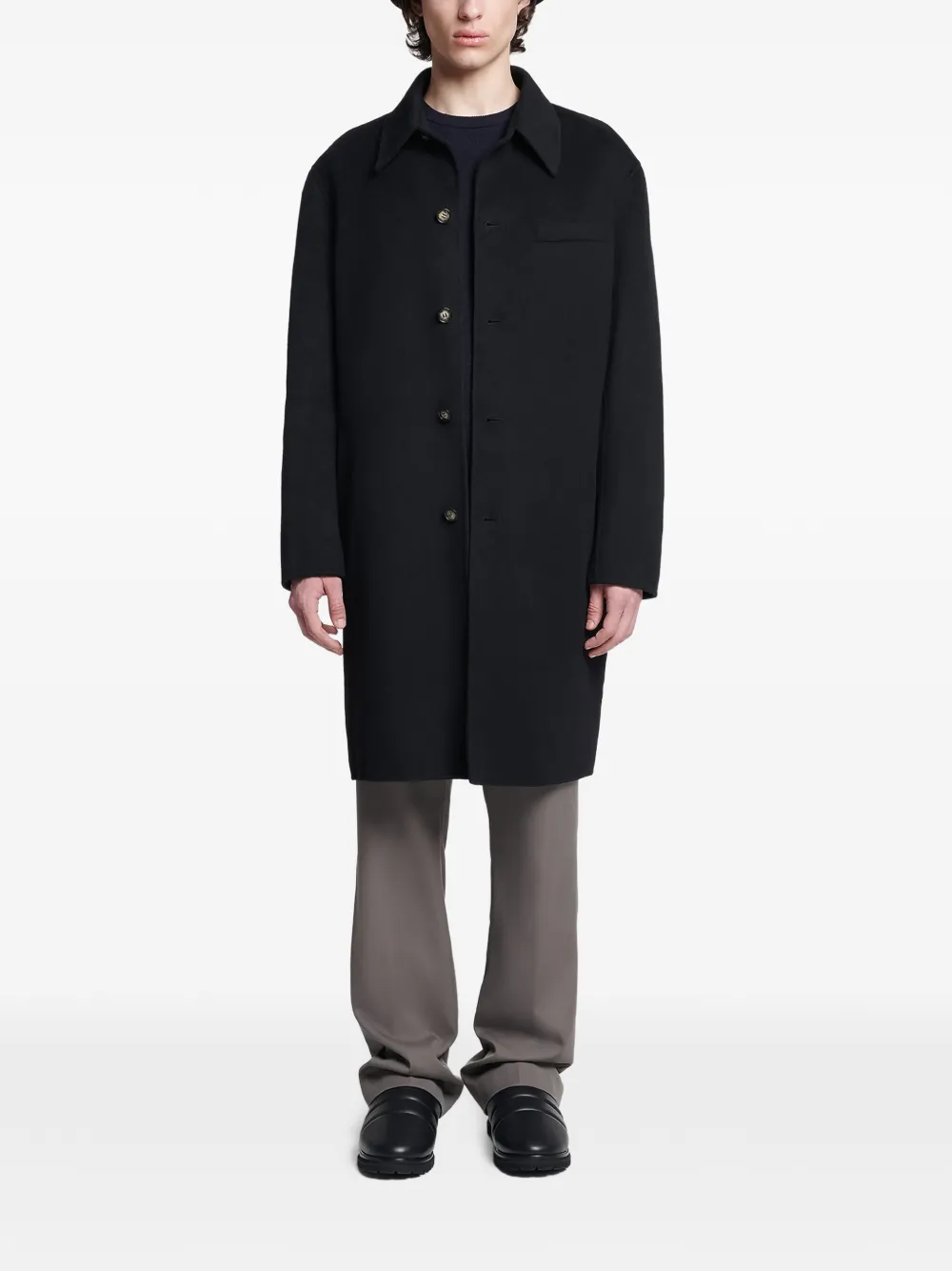Nanushka abrigo bolsillo con botón | Abrigos con botonadura simple | Image 2