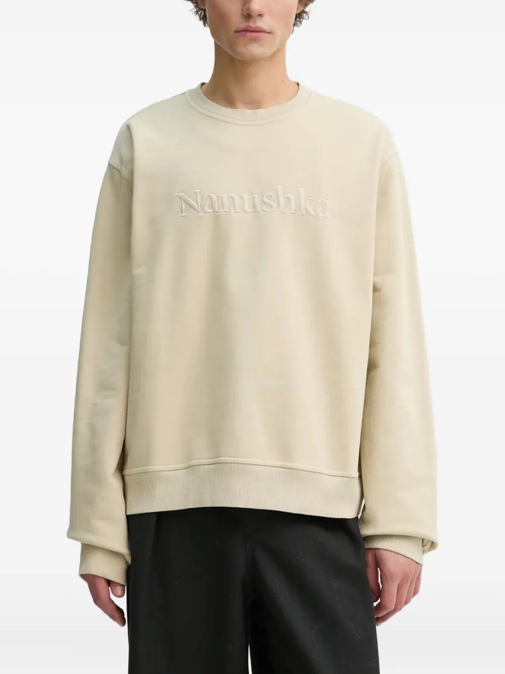 Nanushka logo-embroidered sweatshirt | Sweatshirts | Image 2