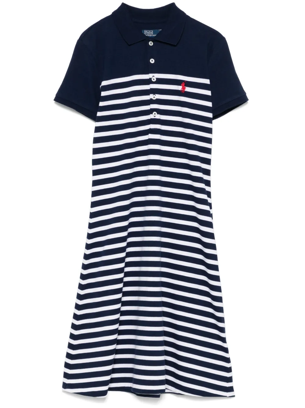 Polo Ralph Lauren Gestreepte mini-jurk Blauw