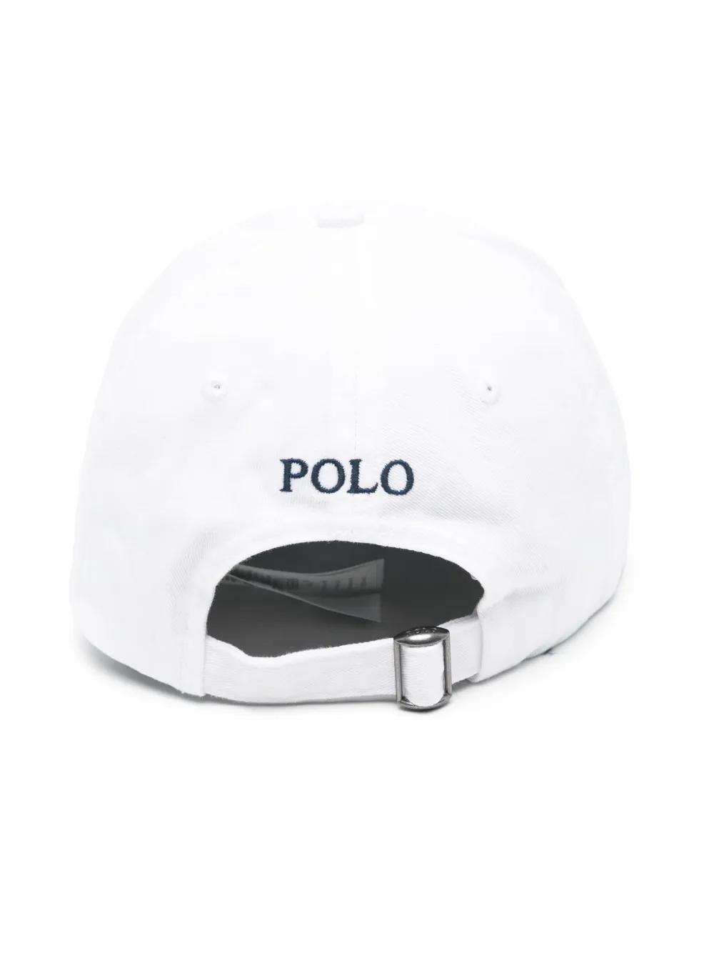 Polo Ralph Lauren Pet met borduurwerk Wit