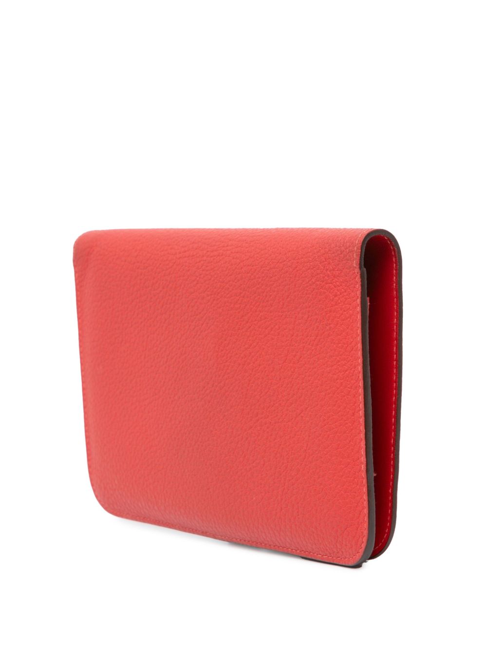 Hermès Pre-Owned 2015 Togo Dogon Duo Wallet lange portemonnee - Rood