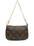 Louis Vuitton Pre-Owned 2020 Monogram Mini Pochette Accessoires handbag - Brown