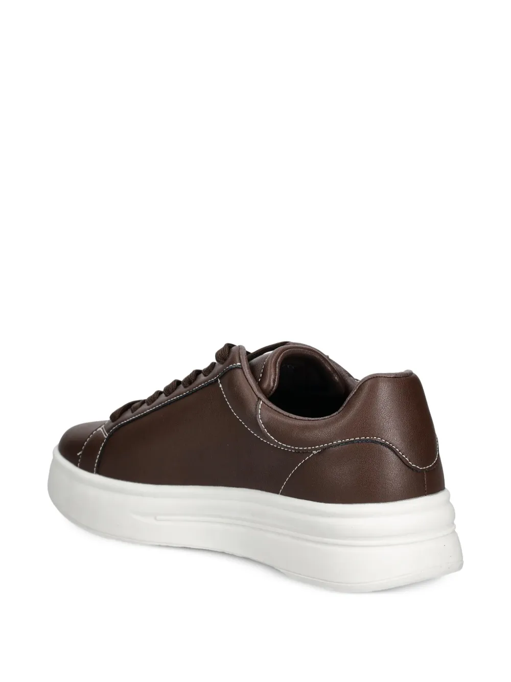 GUESS USA Leren sneakers Bruin