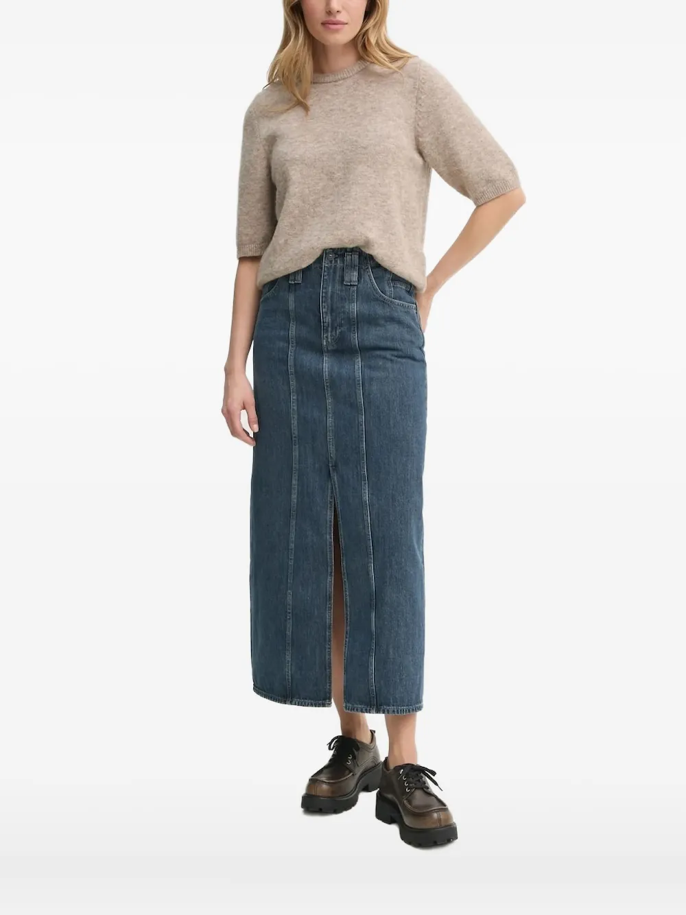 Gestuz Crew-neck Sweater In Neutral