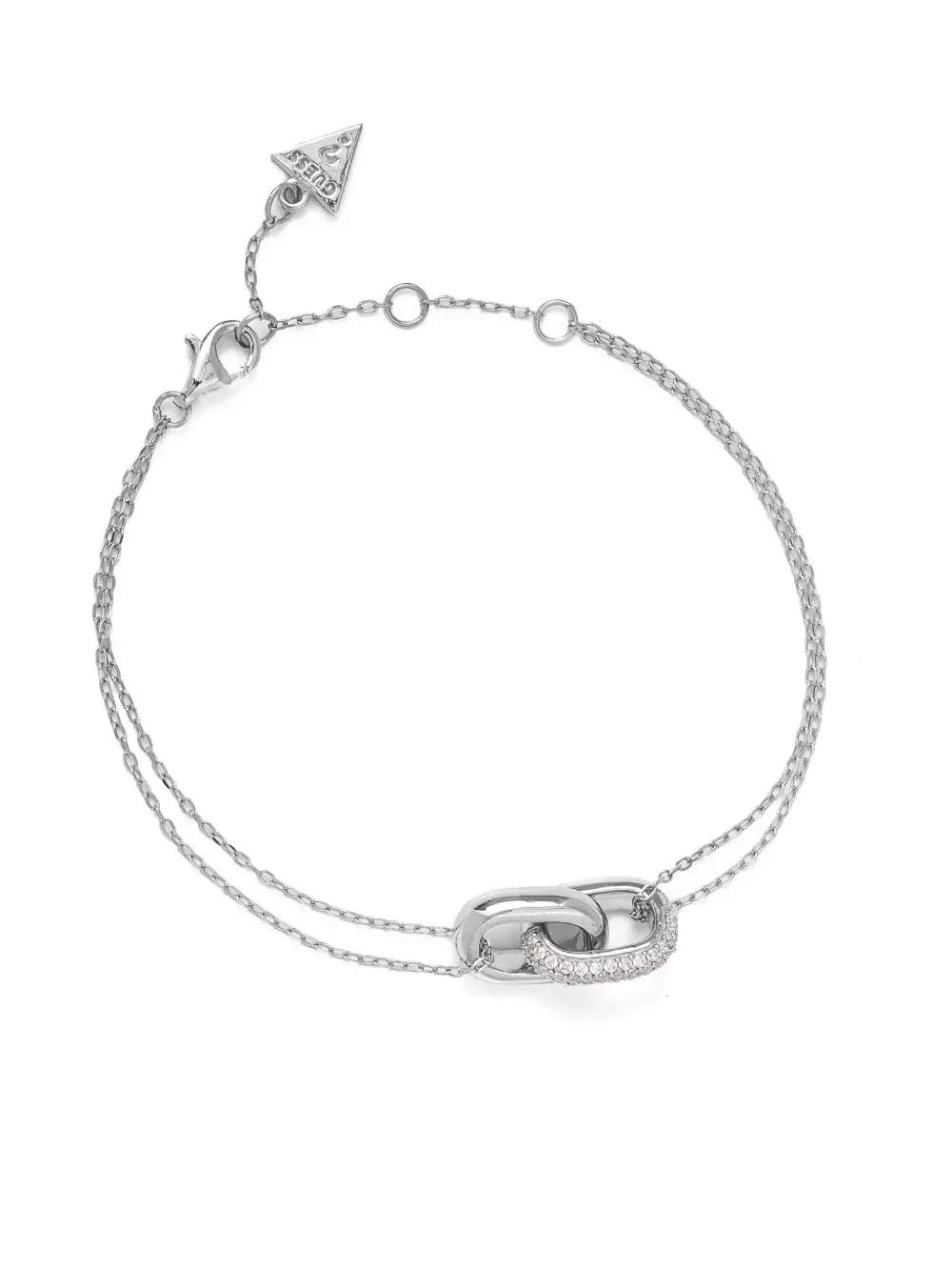GUESS USA link chain bracelet - Argento