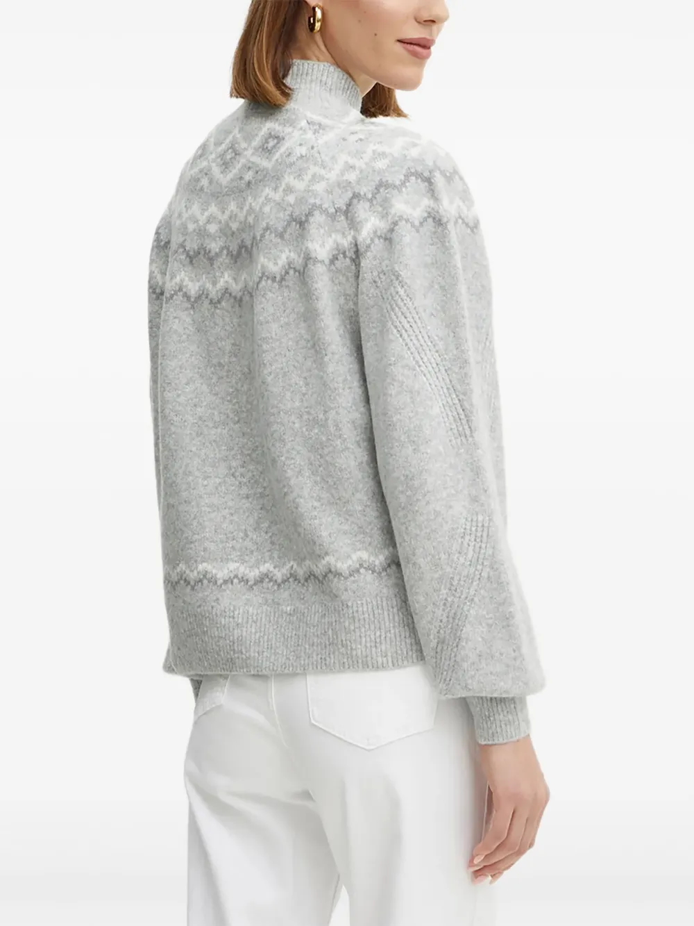 GUESS USA high-neck patterned sweater | Knitted Sweaters | Image 2