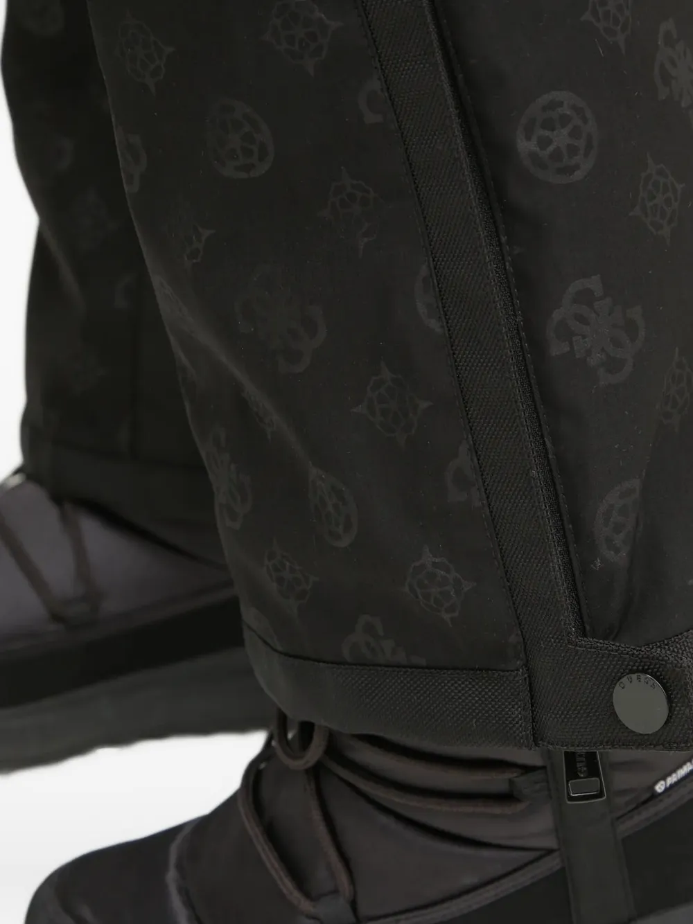 GUESS USA Cargo skibroek met logoplakkaat Zwart