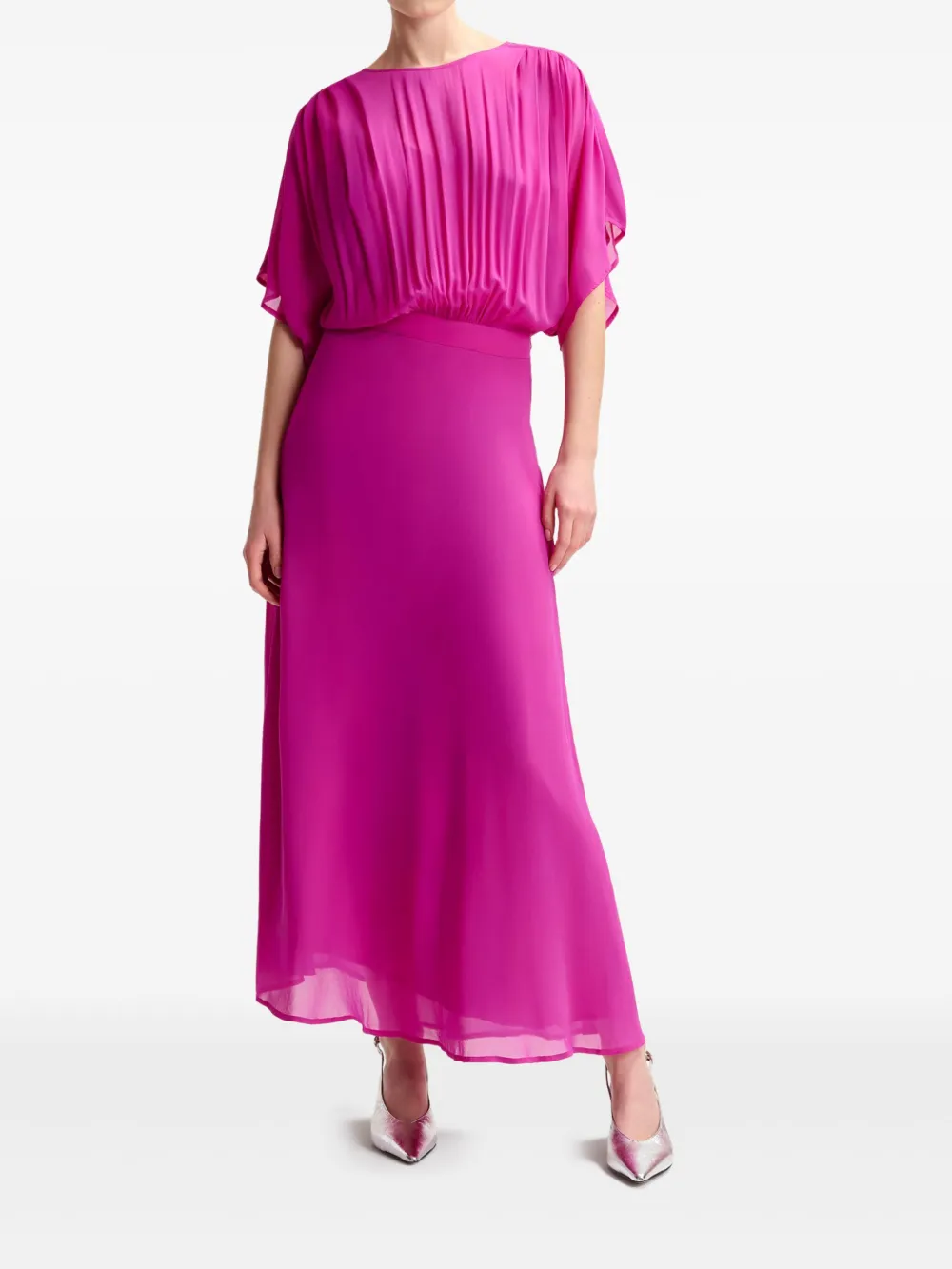 Essentiel Antwerp Hikart maxi-jurk - Roze