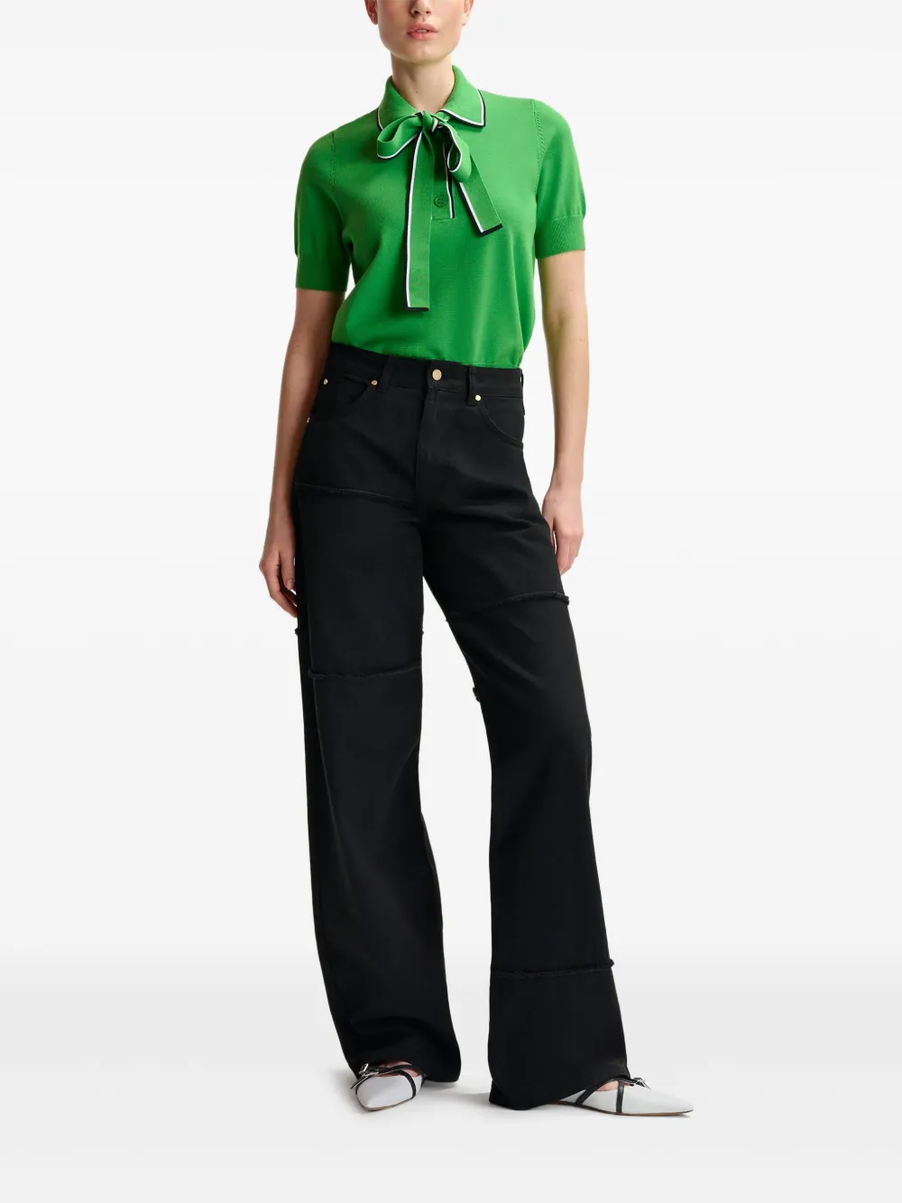 Essentiel Antwerp Hight poloshirt - Groen