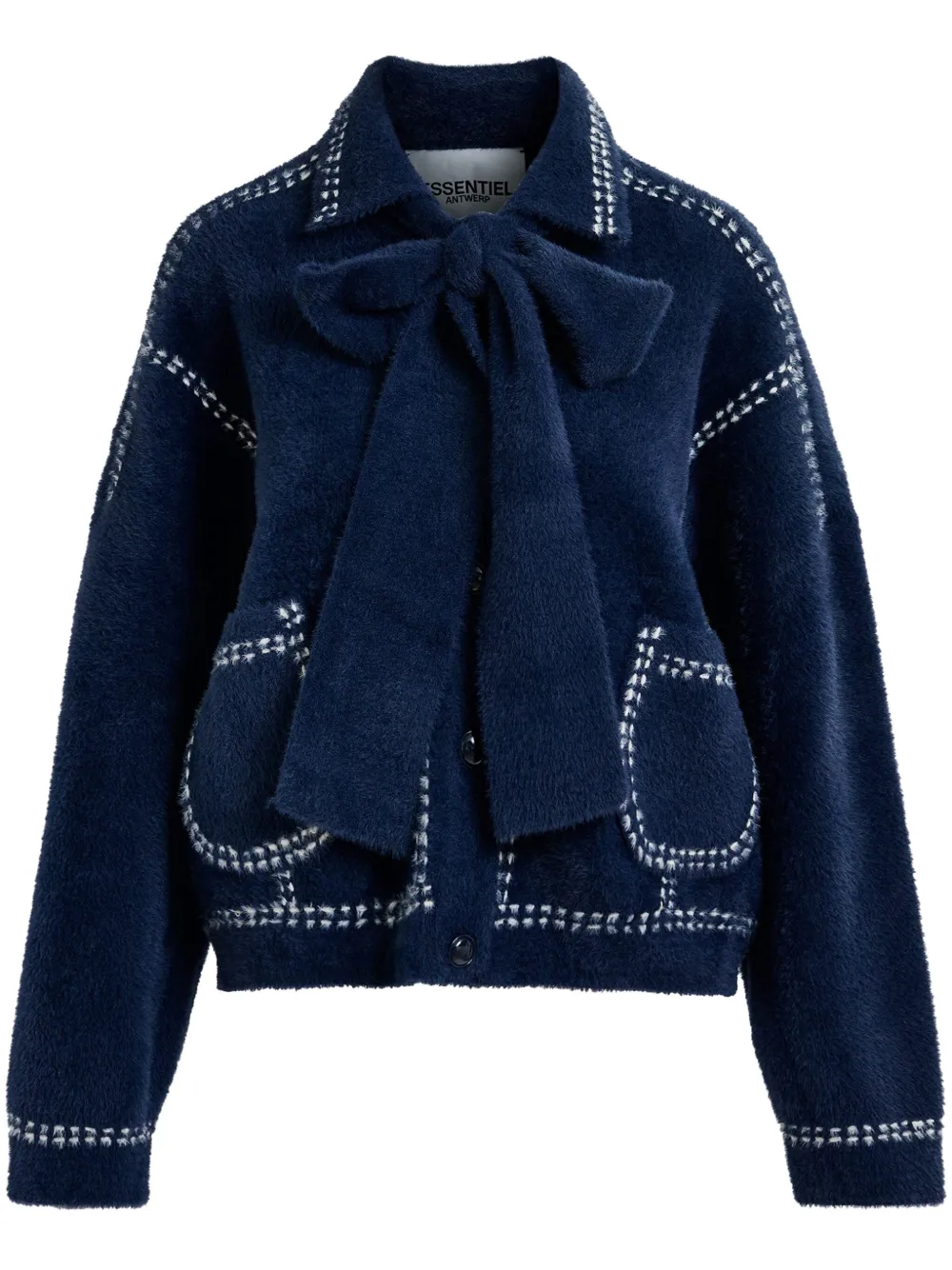 Essentiel Antwerp Hoops vest Blauw