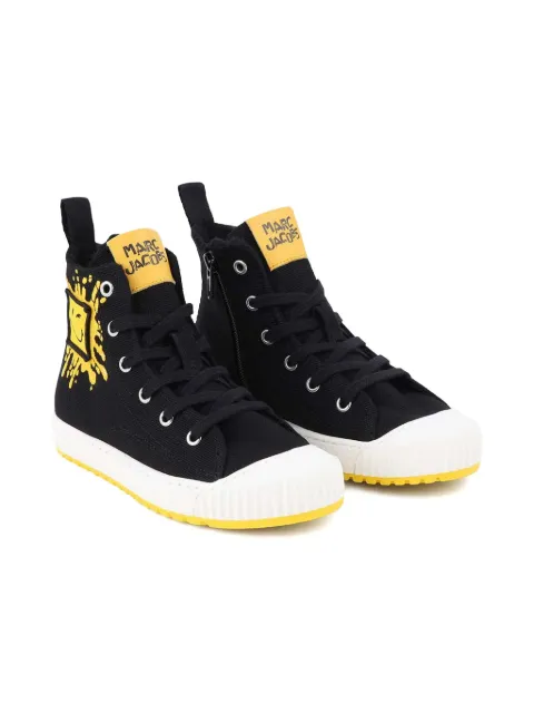 Marc Jacobs tenis con logo estampado