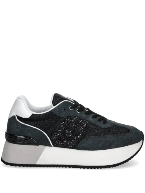 LIU JO logo-glitter sneakers 