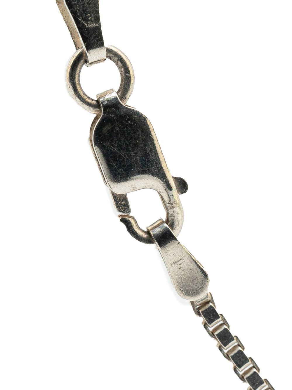 Gucci Pre-Owned 1900s sterling zilveren halsketting met GG-hanger