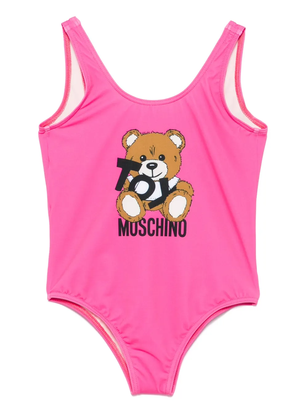 Moschino Kids Badpak met teddybeerprint Roze