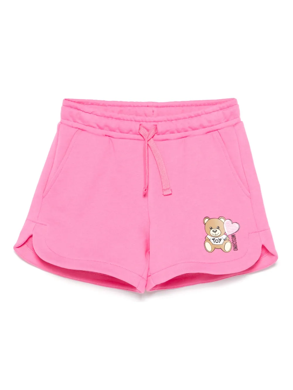 Moschino Kids Shorts met teddybeerprint Roze