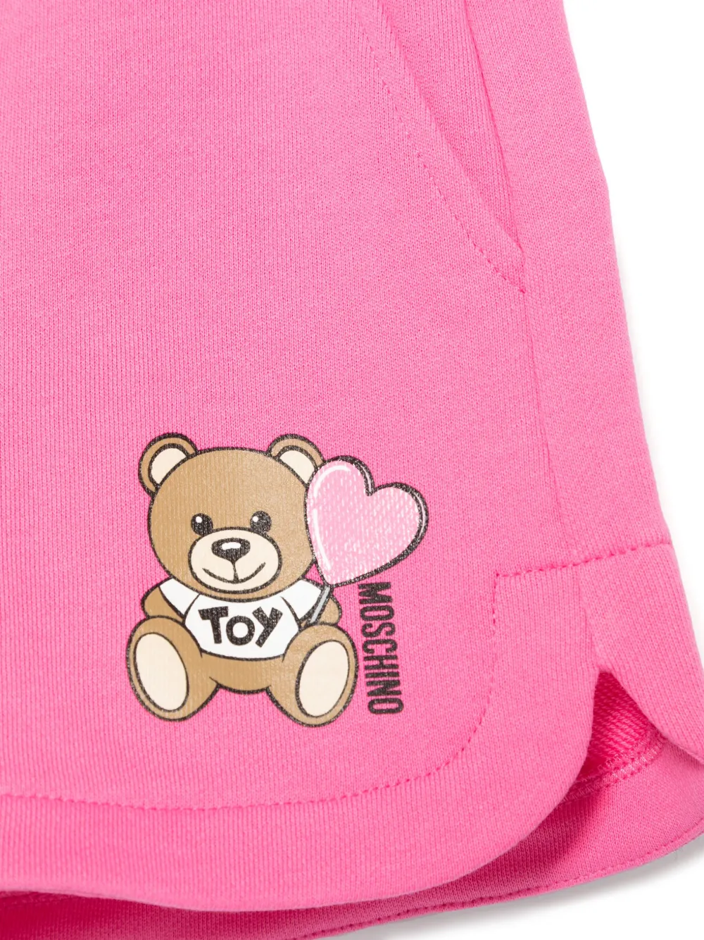Moschino Kids Shorts met teddybeerprint Roze