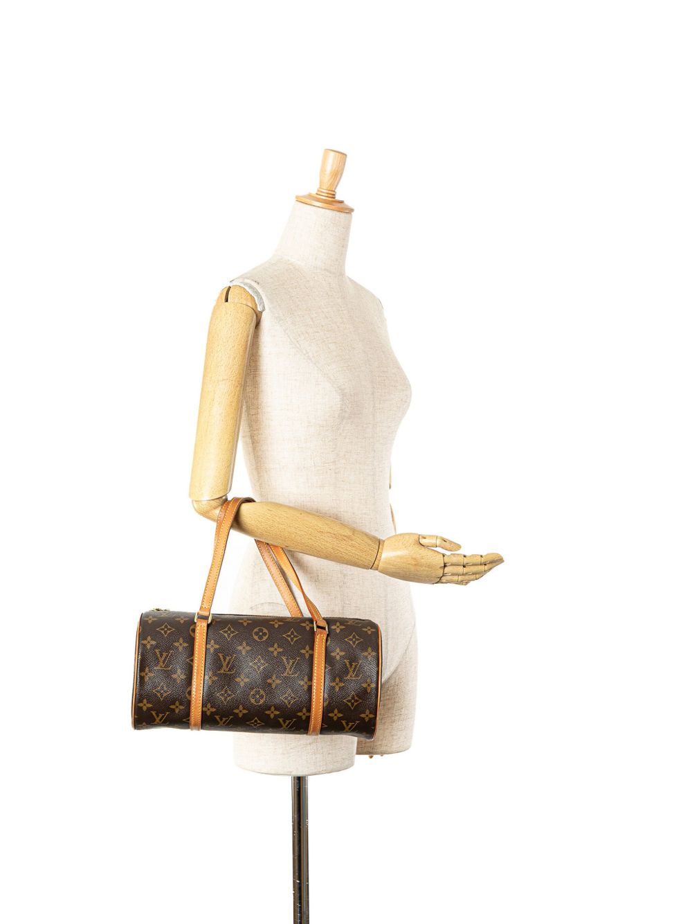 Louis Vuitton Pre-Owned 2003 Monogram Papillon 30 handtas - Bruin