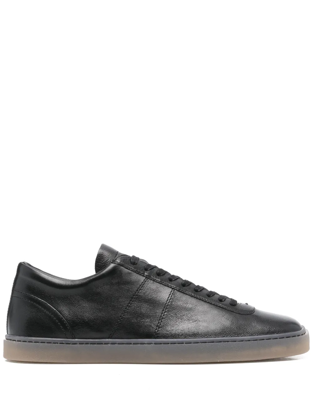 LEMAIRE leather sneakers Black