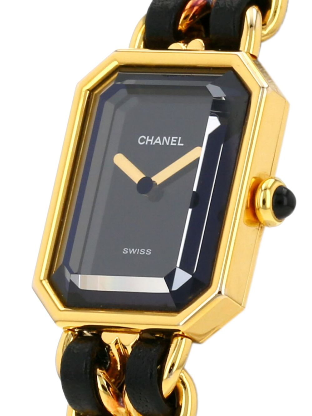 CHANEL Pre-Owned 1990 pre-owned Première L 26mm - Zwart