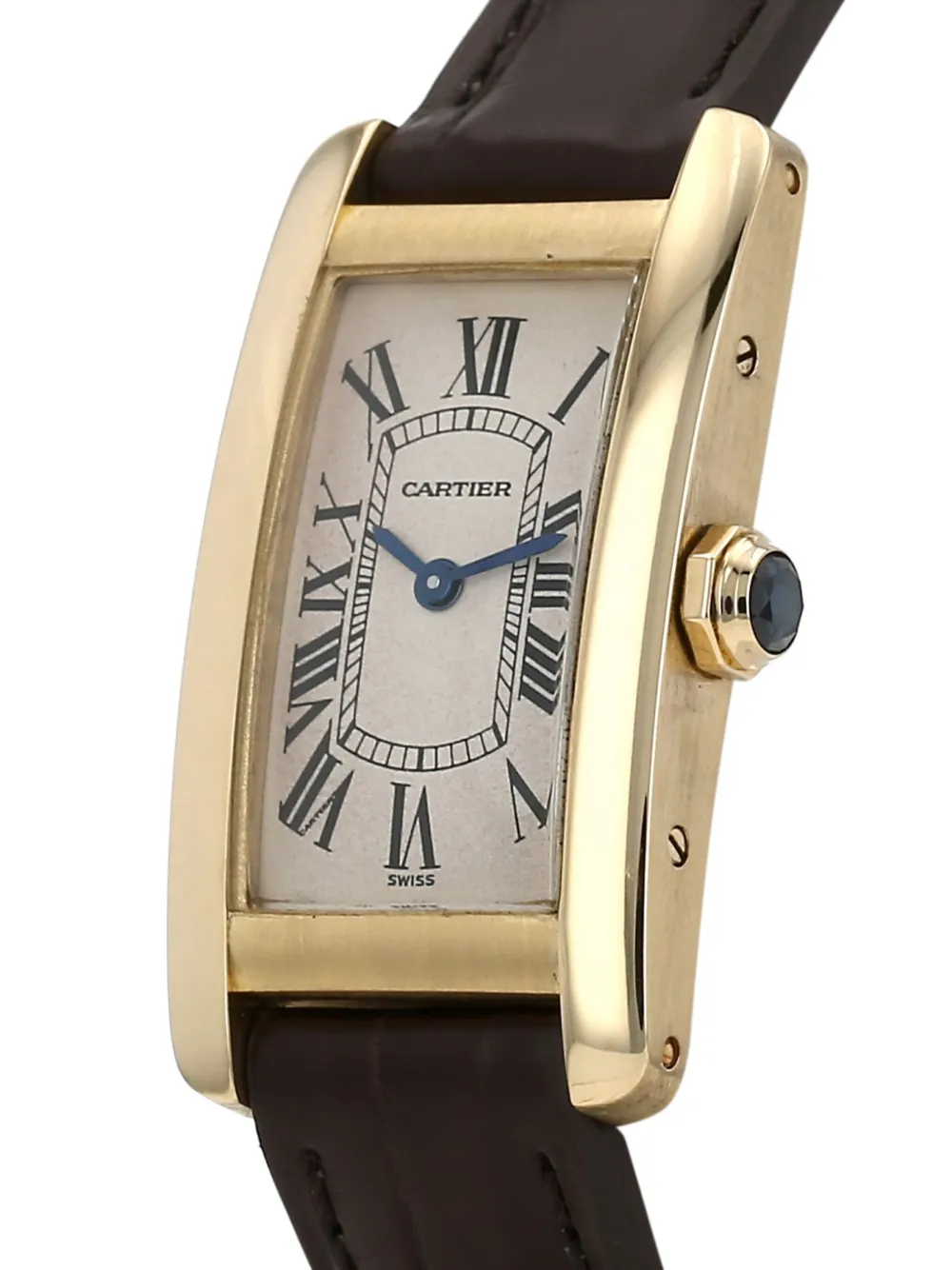 Cartier 2000 pre-owned Tank Américaine 35mm - Beige