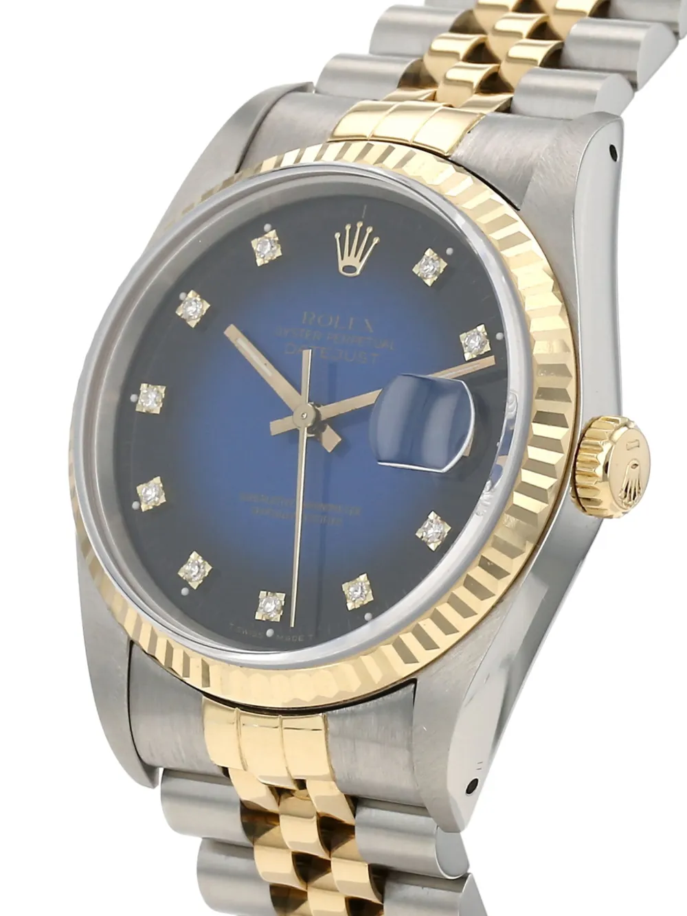 Rolex 1988 pre-owned Datejust 36mm - Zwart