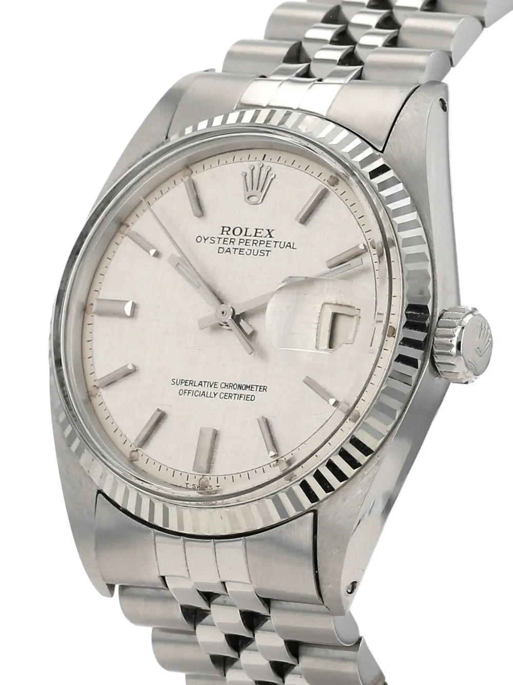 Rolex 1972 pre-owned Datejust 36mm - Zilver