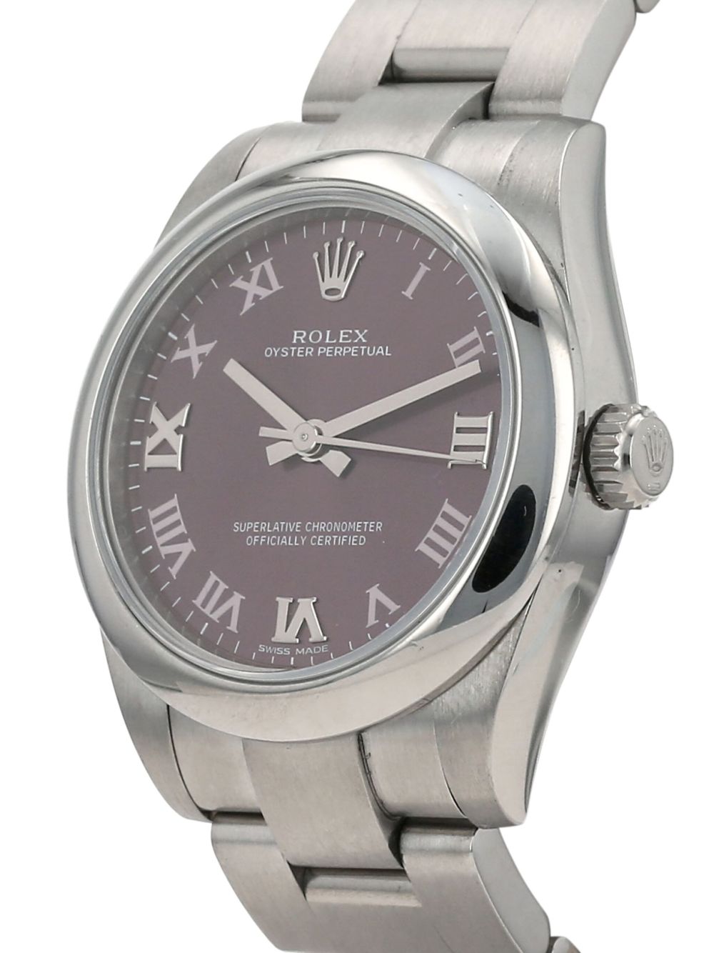 Rolex 2015 pre-owned Oyster Perpetual 31mm - Paars