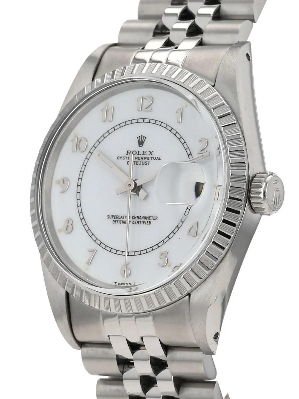 Rolex pre-owned Datejust 36mm - Wit