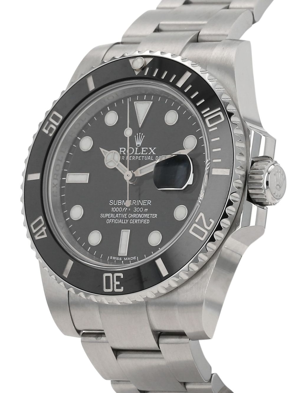 Rolex 2010 pre-owned Submariner Date 40mm - Zwart