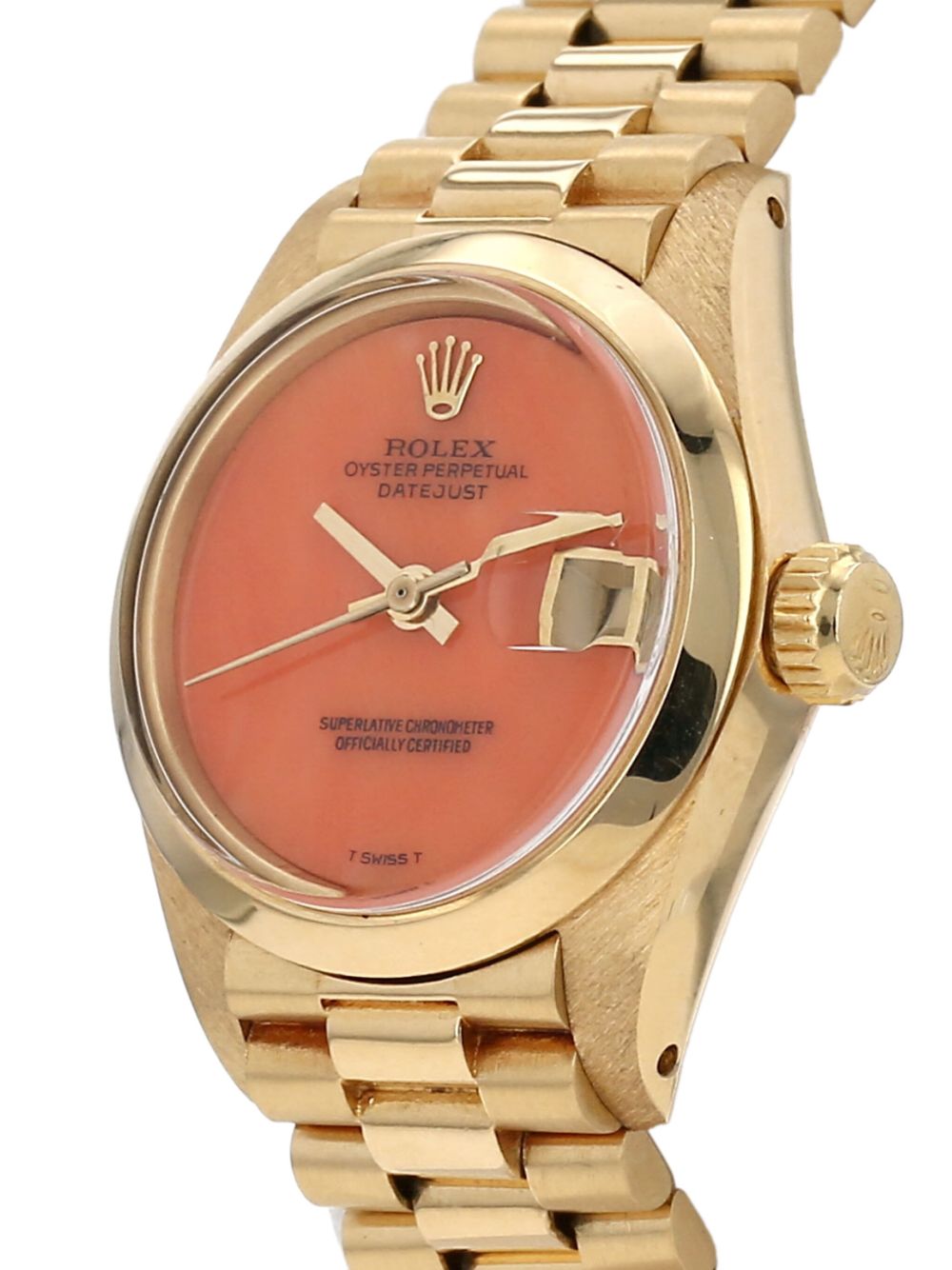 Rolex 1981 pre-owned Lady-Datejust 26mm - Oranje