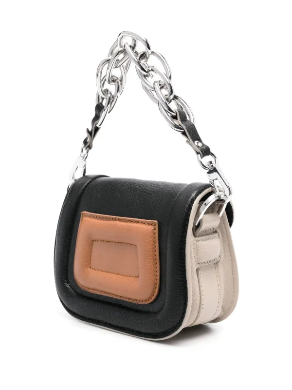 【PIERRE HARDY】Alphaville マイクロバッグ MICRO ALPHAVILLE handbag for women in black kidskin — PIERRE