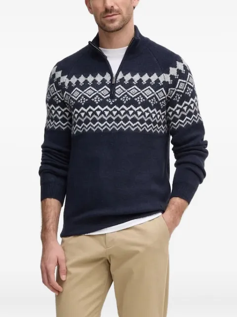 GUESS USA logo-patch sweater