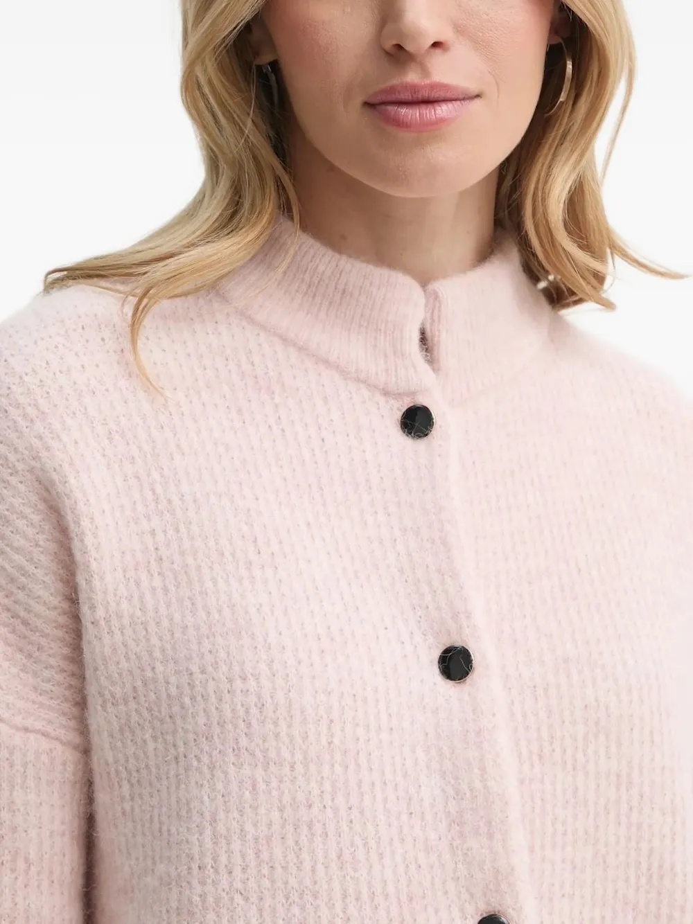 Gestuz Button-down Cardigan In Pink