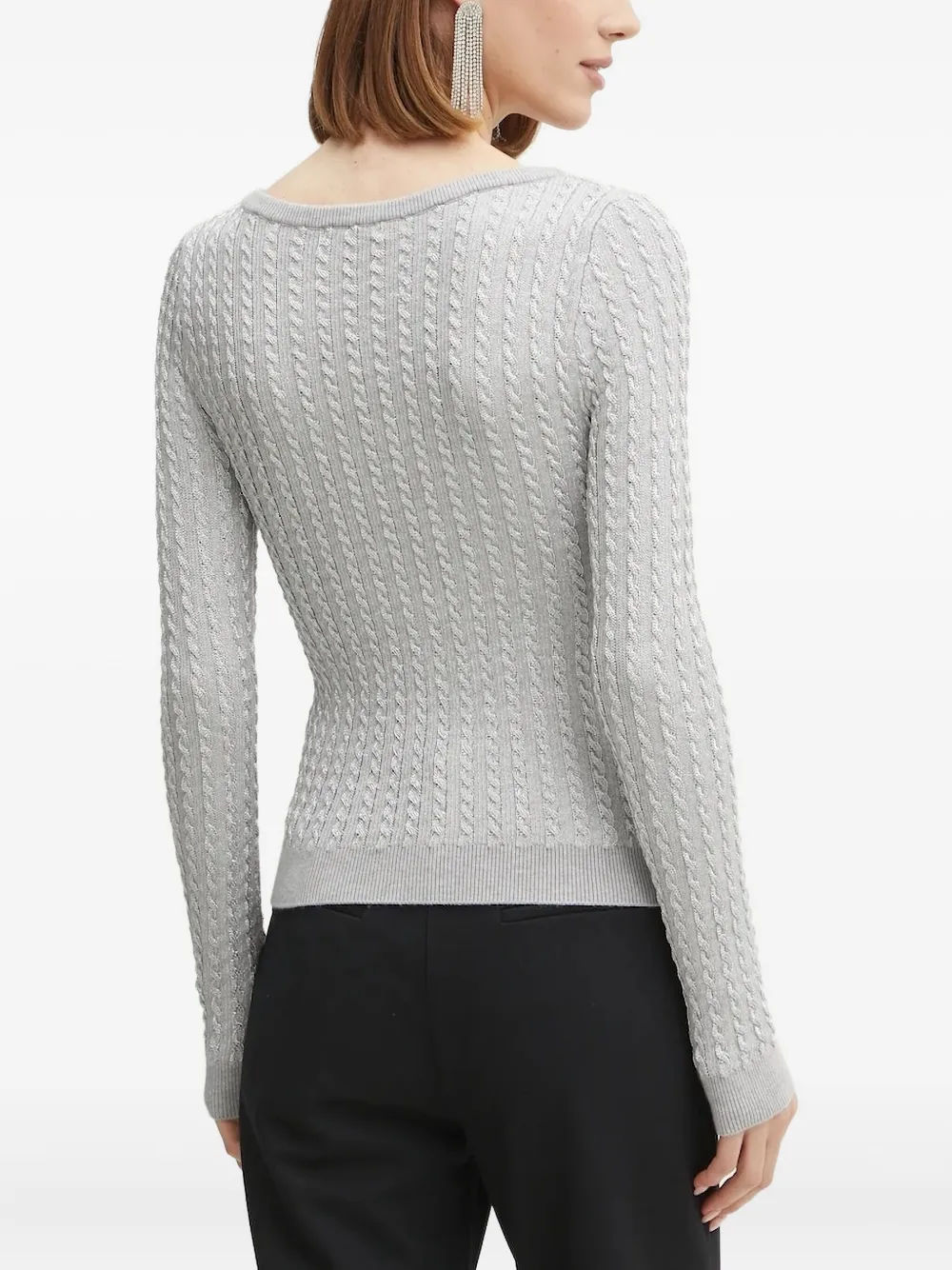GUESS USA cable-knit sweater | Knitted Sweaters | Image 2