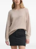 Gestuz balloon-sleeve cashmere sweater - Neutrals