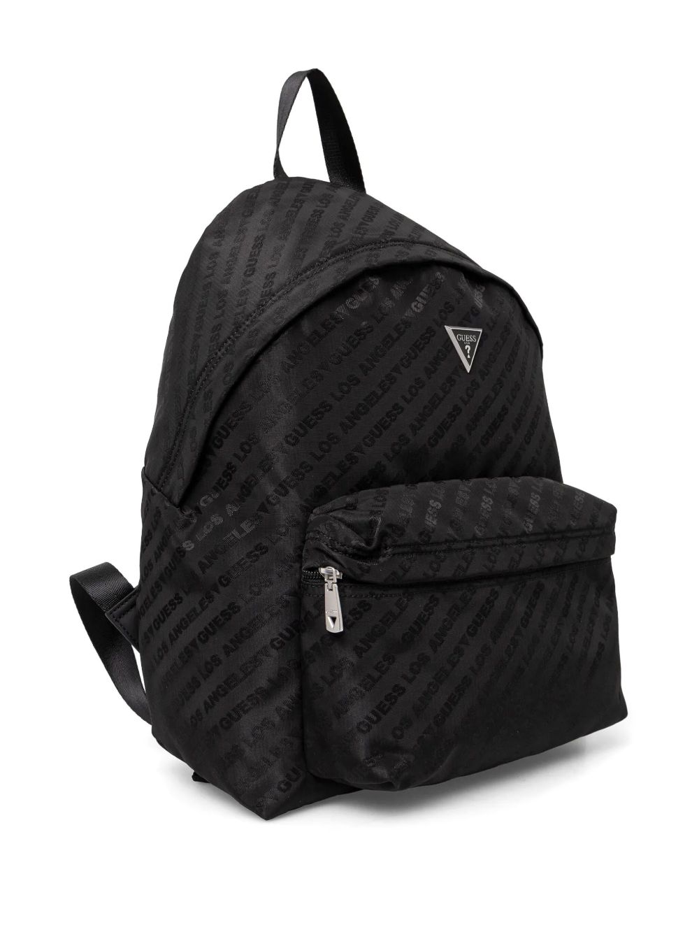 GUESS USA logo-jacquard backpack - Zwart