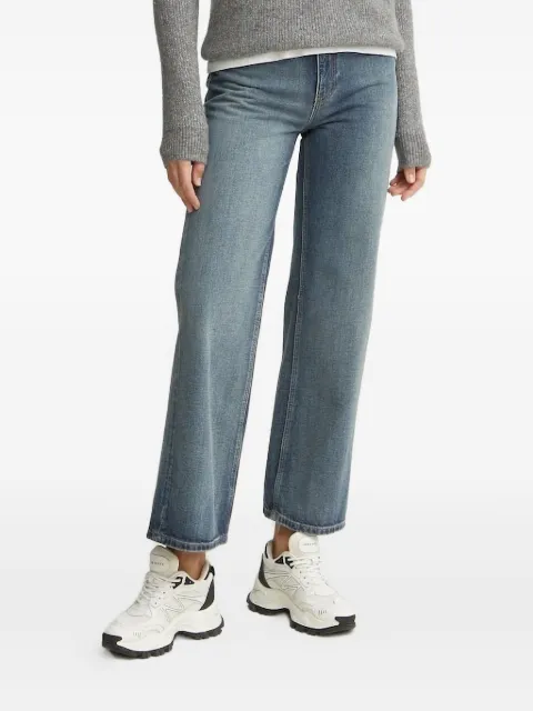 GUESS USA triangle-logo jeans