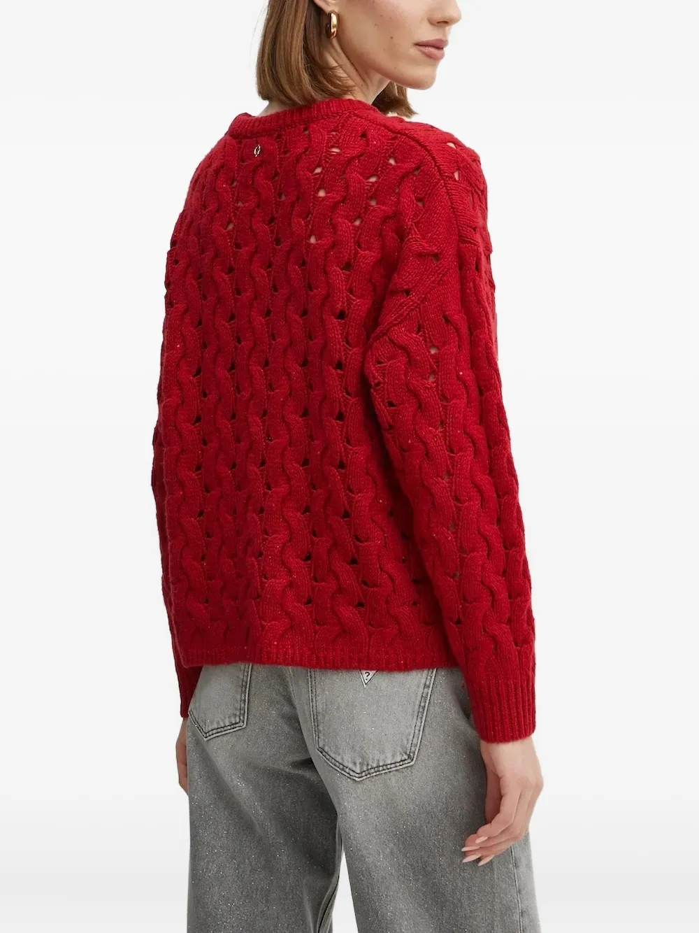 GUESS USA Pullover mit Zopfmuster | Pullover | Image 2