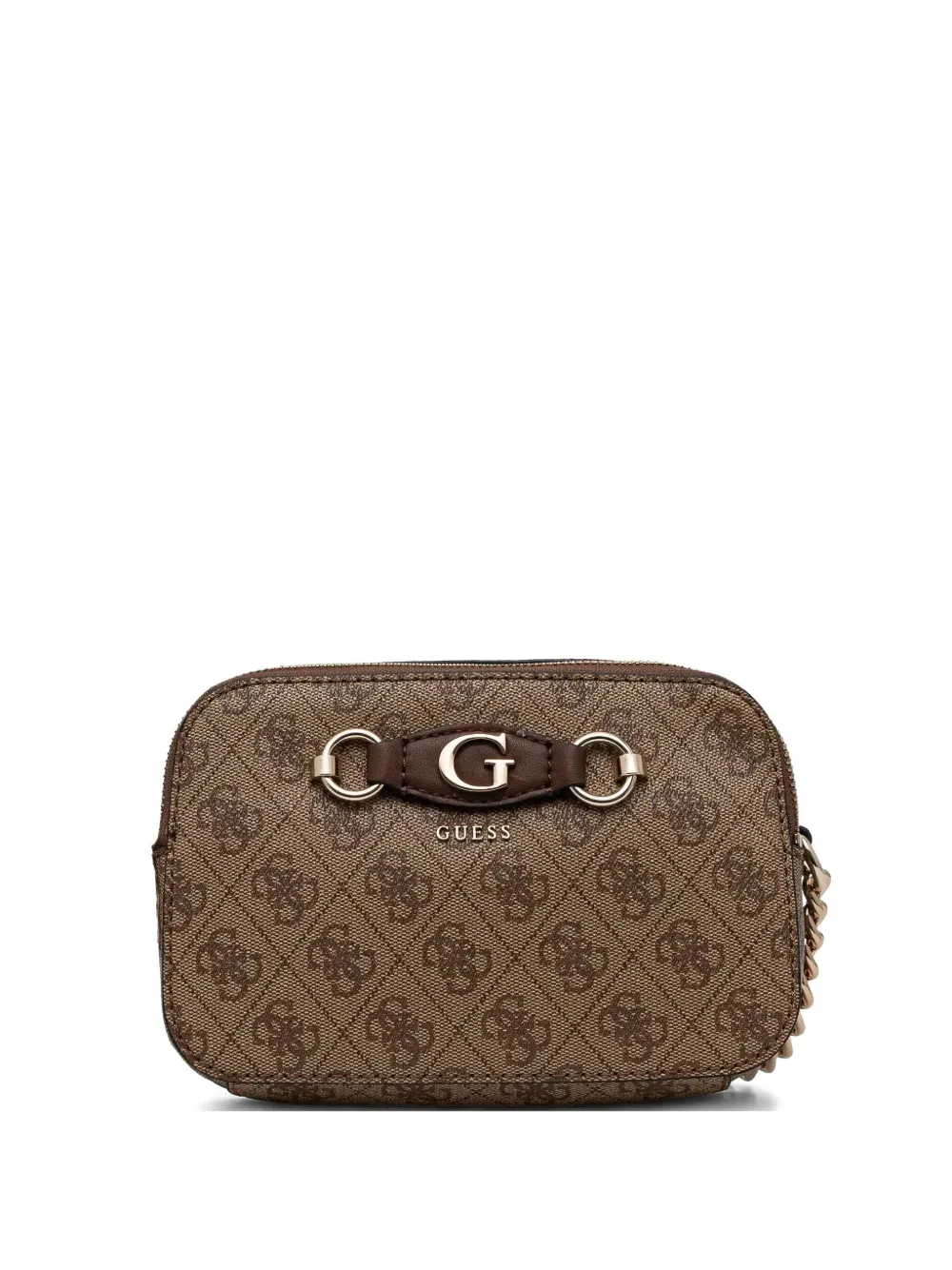 GUESS USA Izzy ショルダーバッグ - ブラウン GUESS USA Izzy ショルダーバッグ - ブラウン