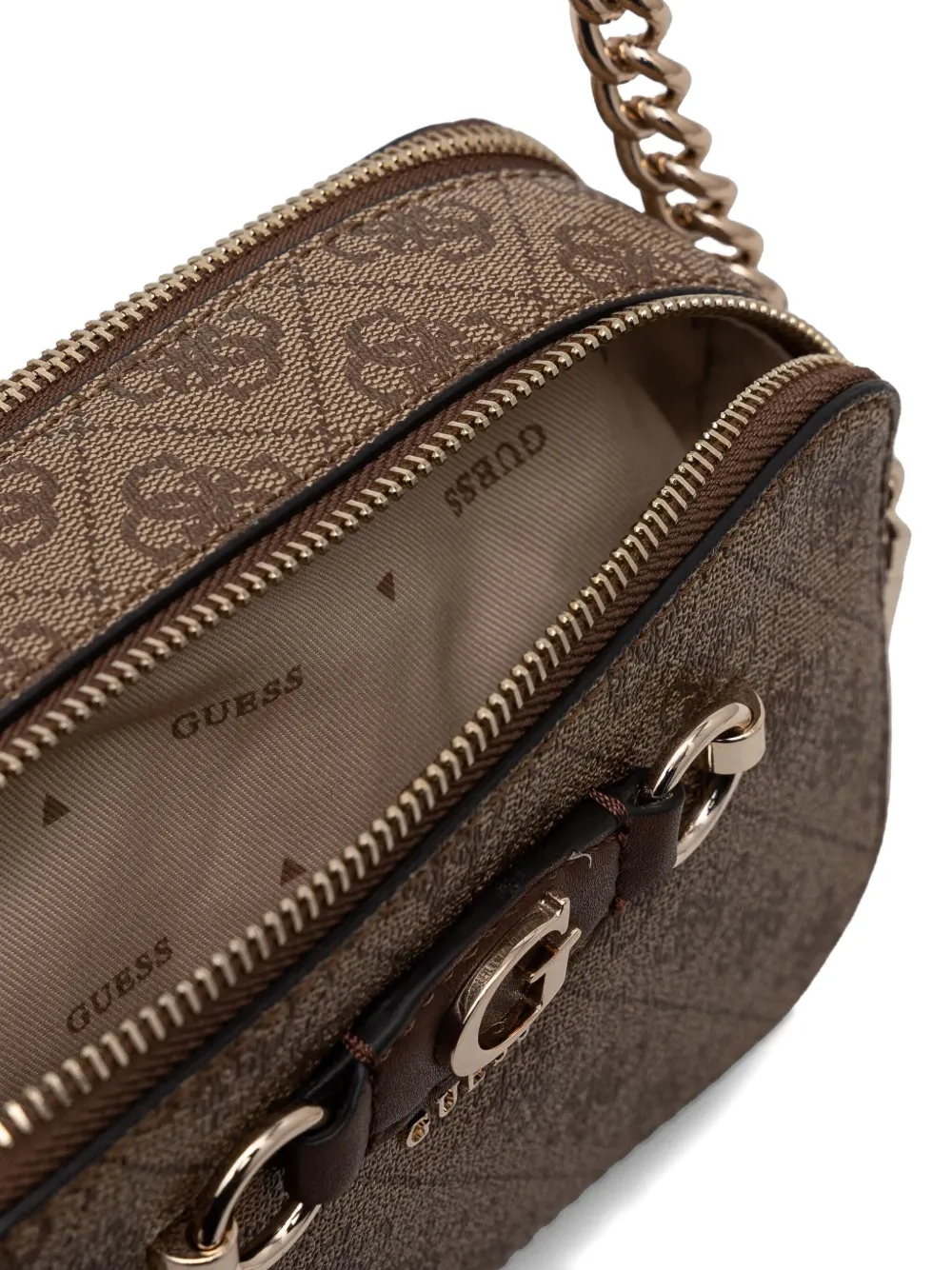 GUESS USA Izzy crossbodytas Bruin
