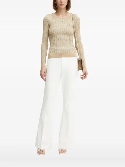 GUESS USA cable-knit sweater