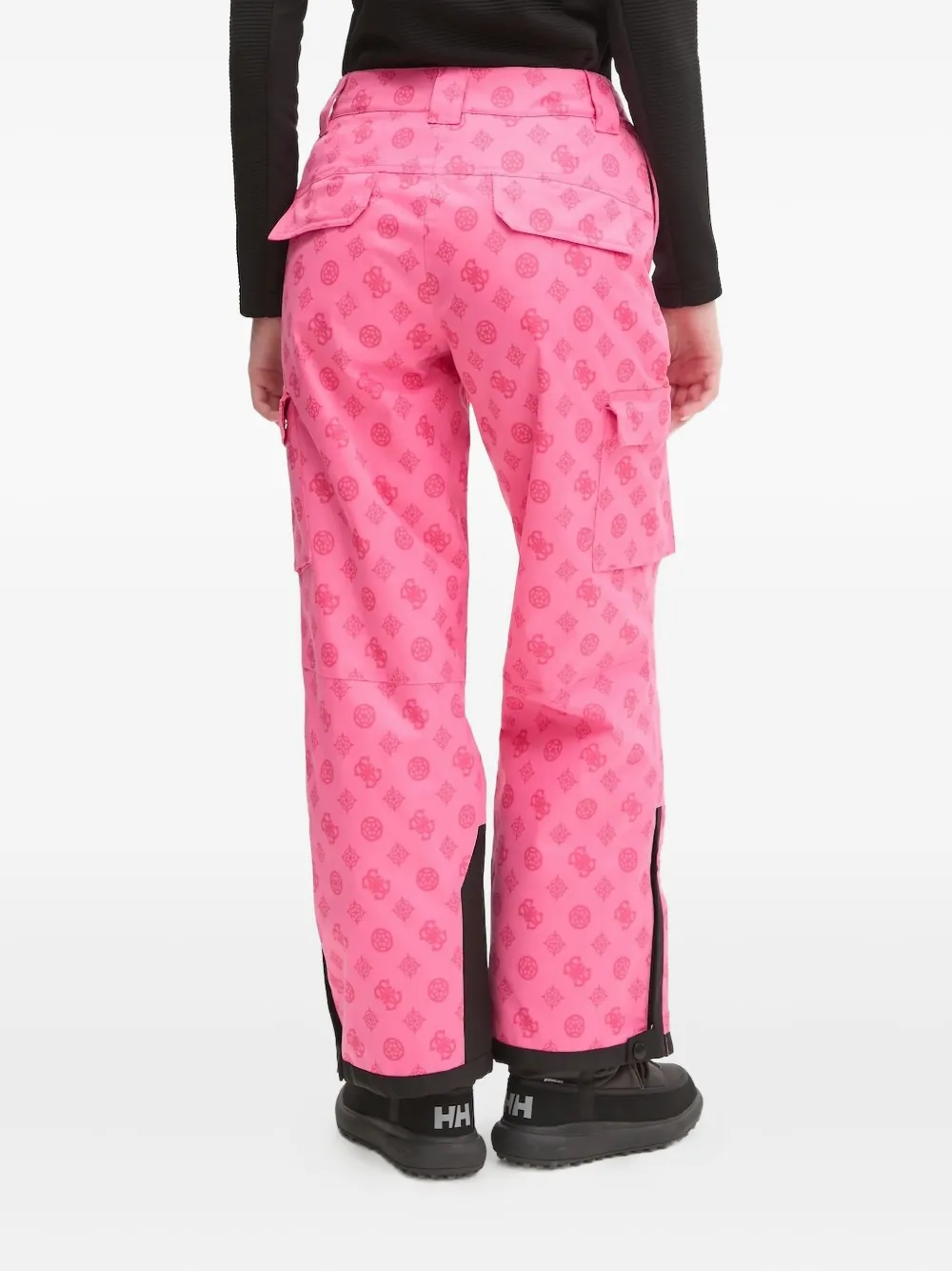 GUESS USA Skibroek met logoprint Roze