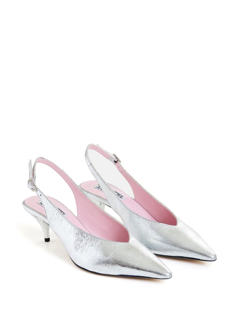 Essentiel Antwerp 50mm Helva pumps - Silver