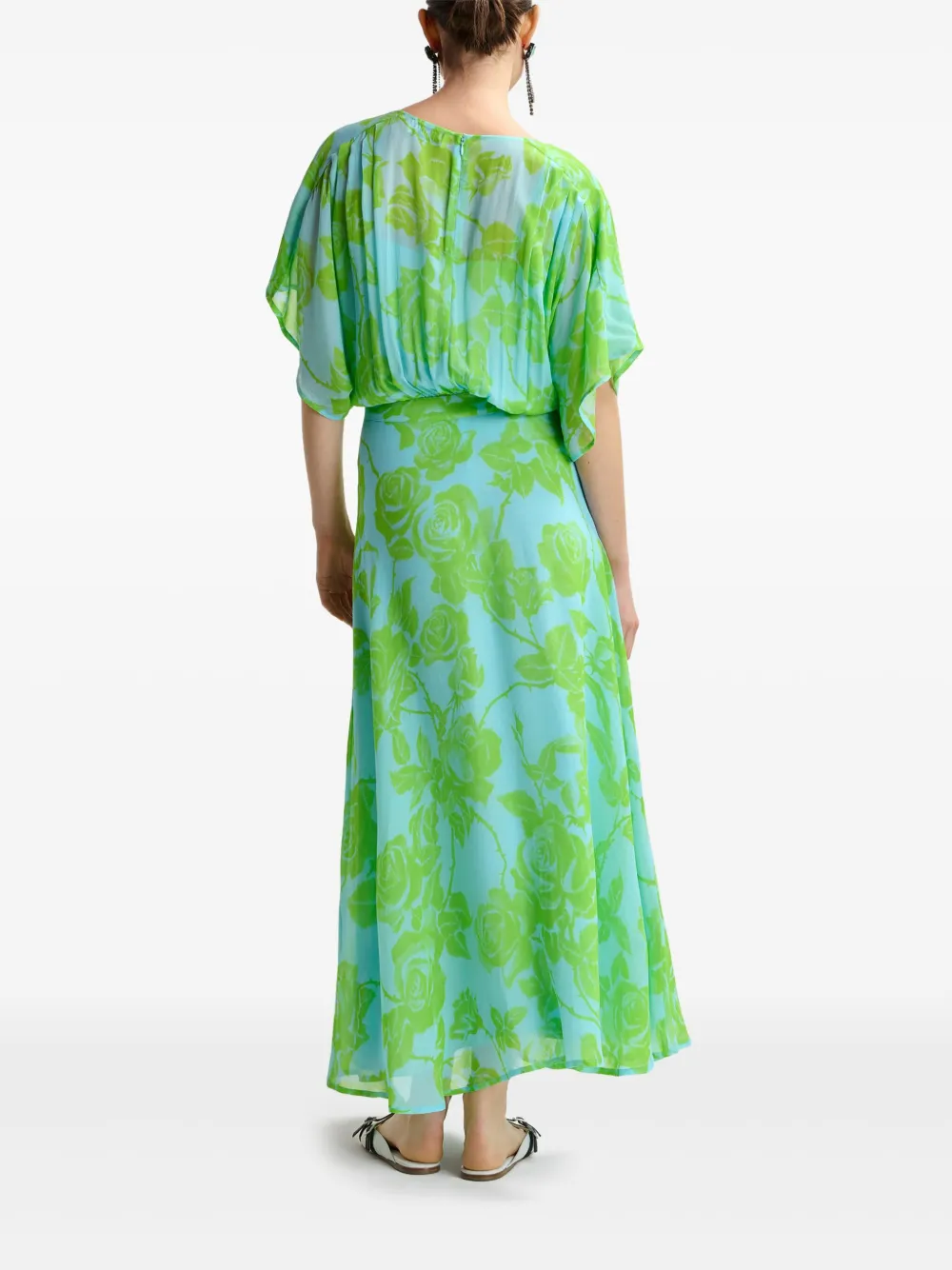 Essentiel Antwerp Hikart maxi-dress Blauw