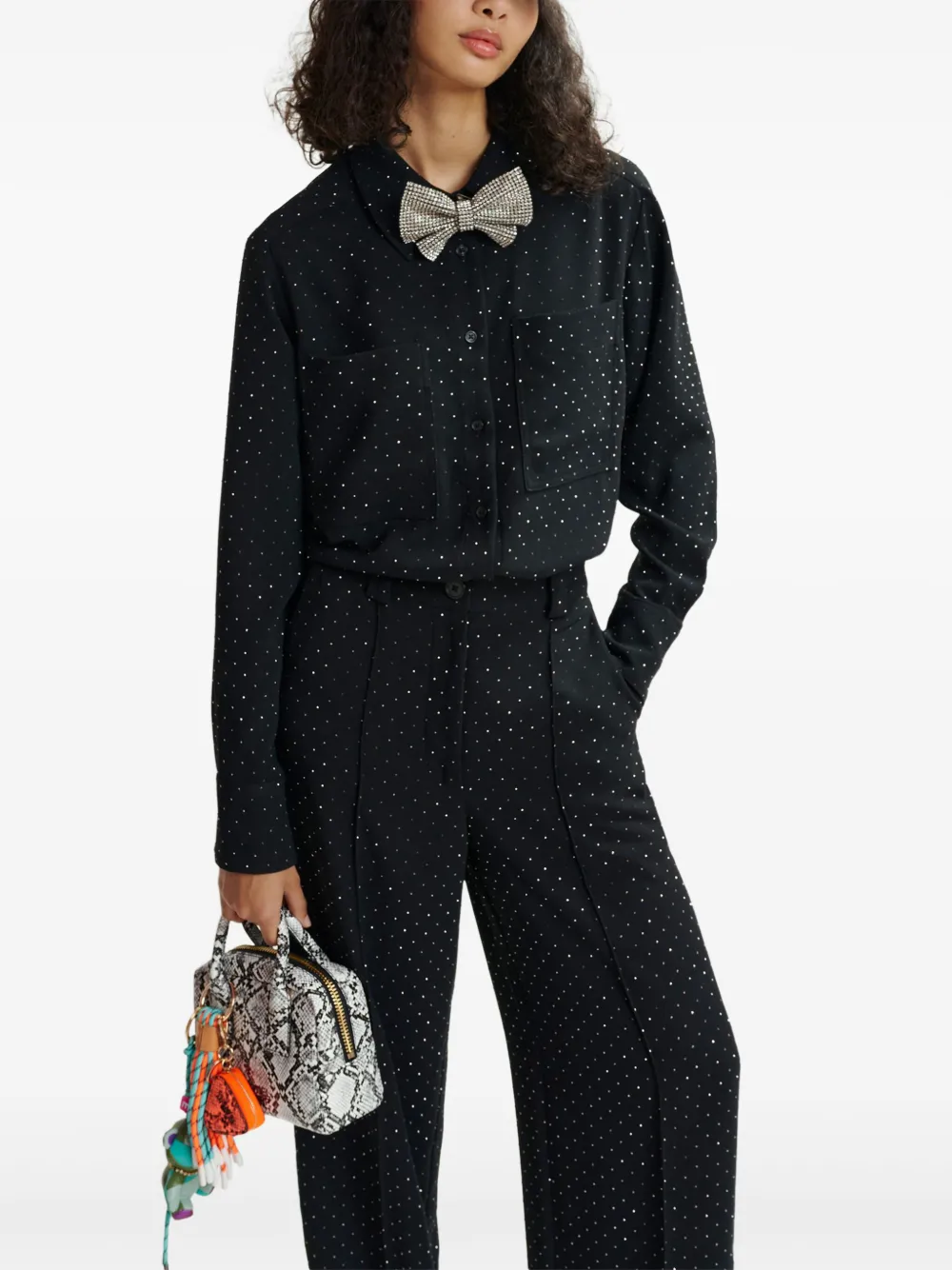 Essentiel Antwerp Harmonize blouse Zwart