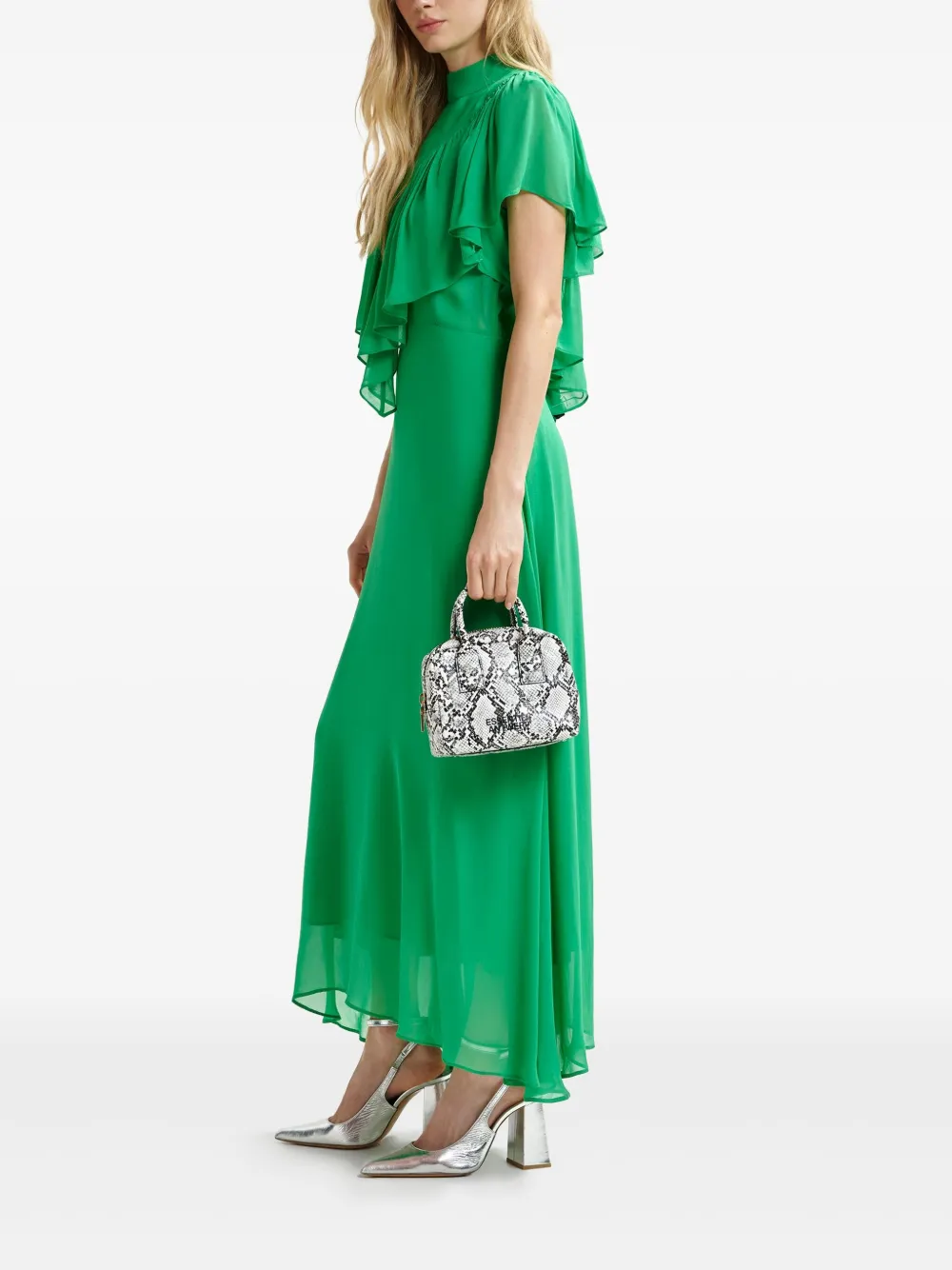 Essentiel Antwerp Honolulu maxi-jurk Groen